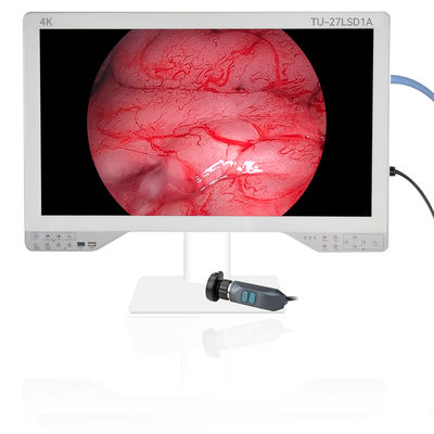 comprar Fuente de luz óptica 27 pulgadas 4K monitor de grado médico para endoscopio sistema laparoscópico fabricación en línea