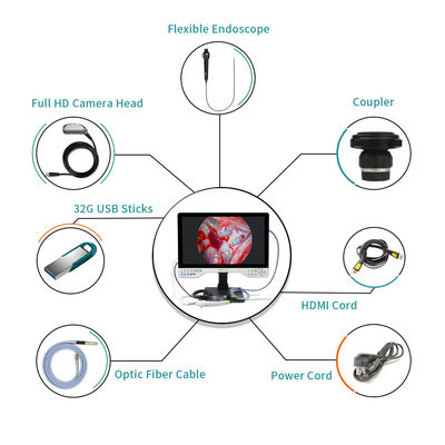 comprar Sistema de cámara de endoscopio FHD flexible y rígido de 24 pulgadas con reproducción y 2 funciones de almacenamiento USB fabricación en línea