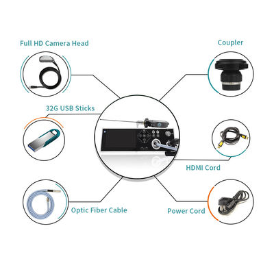 comprar 1080P Laparoscopio Endoscopio médico Imagen de cámara con fuente de luz fría de 100W fabricación en línea