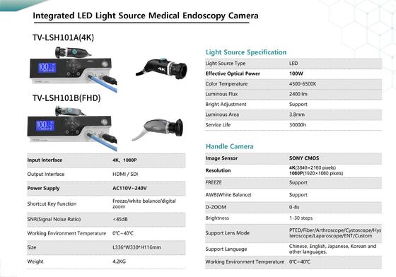 comprar 4K Endoscope Camera with HDMI/SDI Output One-touch Freeze and Dual USB Ports for Medical Endoscope Imaging System fabricación en línea