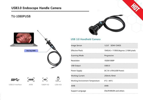 comprar 1080P FHD Medical Endoscope Camera with SONY CMOS Sensor and Auto White Balance fabricación en línea