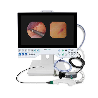 Sistema doble flexible y rígido todo en uno Sistema de cámara de endoscopio FHD de 15 pulgadas