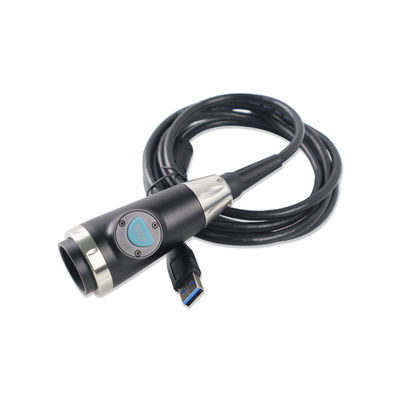 Cámara de endoscopio portátil con sensor CMOS gris para endoscopía de video ENT en computadoras portátiles y teléfonos