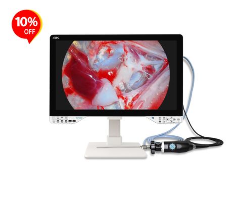 Sistema de cámara de endoscopio todo en uno de 27 pulgadas con potencia óptica efectiva de 100W para cirugía de ENT y urología laparoscópica