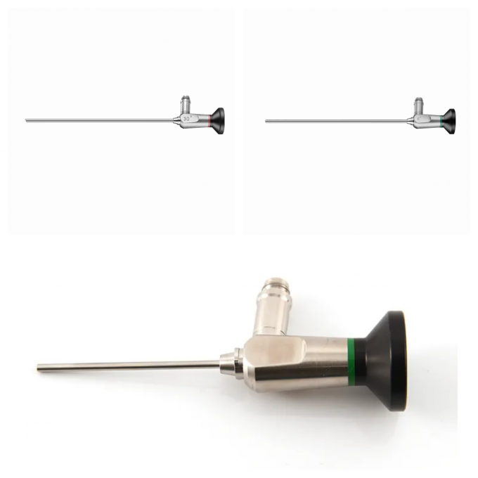 0/30/45/70 Grado 10 X 330mm Endoscopio óptico rígido Laparoscopia Lente para ENT Oído Otoscopio Cirugía sinusal Telescopio 0