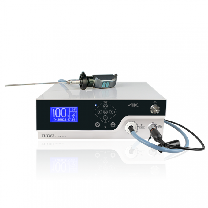 Equipo de sistema de endoscopia Ultra HD 4K con fuente de luz fría LED para laparoscopia histeroscopia 2