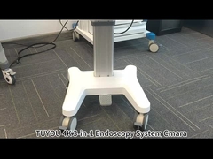 Soluciones médicas 2 en 1 Ultra HD 4K Equipo de sistema de endoscopia con fuente de luz fría LED